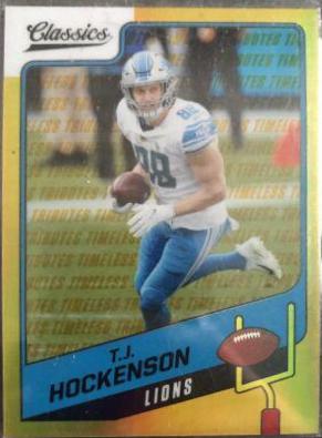 T. J. Hockenson [Timeless Tributes Gold] #43