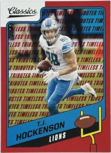 T. J. Hockenson [Timeless Tributes Red] #43