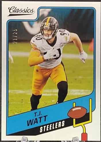 T. J. Watt [Blank Back] #37
