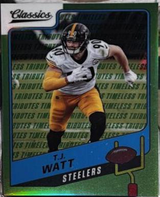 T. J. Watt [Premium Edition Timeless Tributes Green] #37