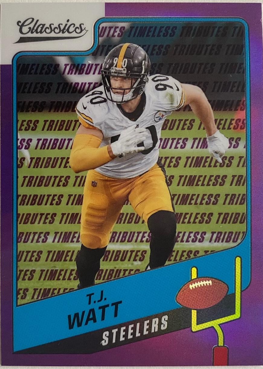 T. J. Watt [Premium Edition Timeless Tributes Purple] #37