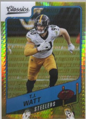 T. J. Watt [Timeless Tributes Gold] #37