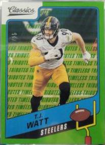 T. J. Watt [Timeless Tributes Green] #37