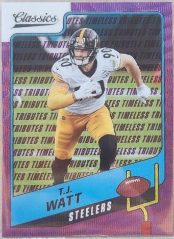 T. J. Watt [Timeless Tributes Purple] #37