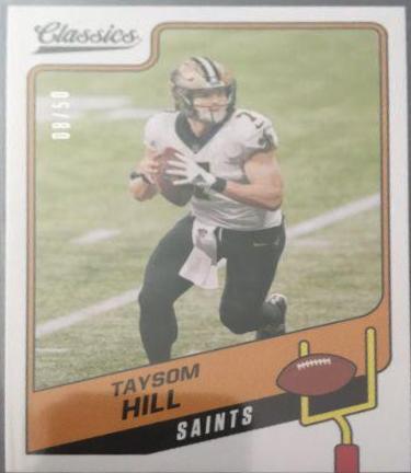 Taysom Hill [Green Back] #14