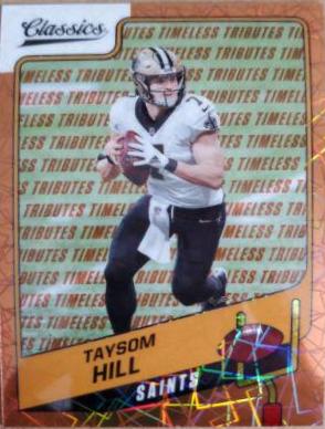 Taysom Hill [Premium Edition Timeless Tributes Orange] #14