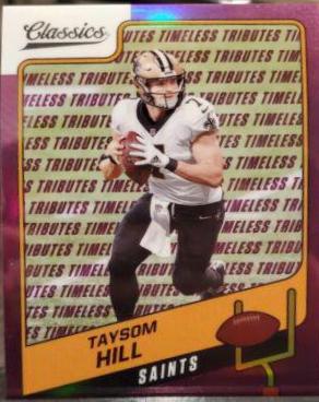 Taysom Hill [Premium Edition Timeless Tributes Purple] #14