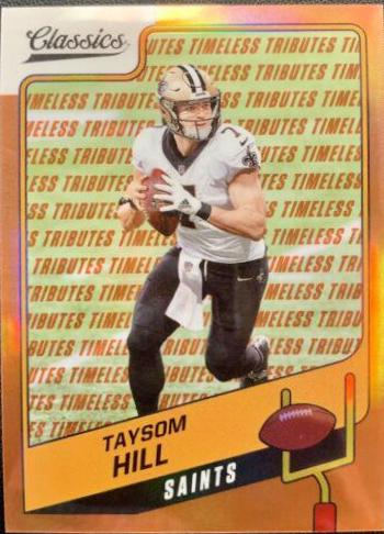 Taysom Hill [Timeless Tributes Orange] #14