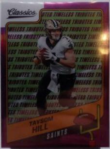 Taysom Hill [Timeless Tributes Purple] #14