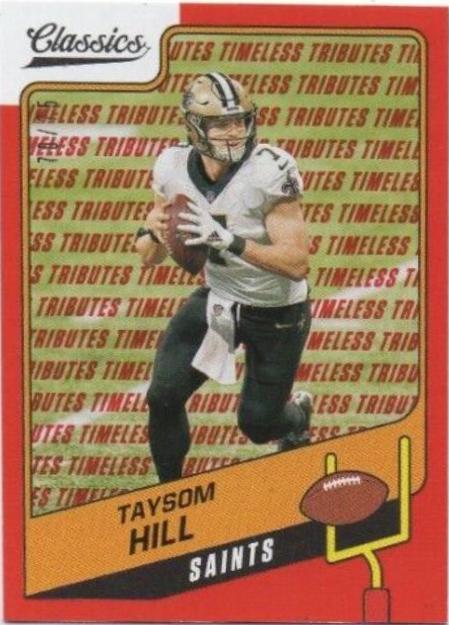 Taysom Hill [Timeless Tributes Red] #14