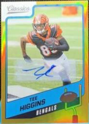 Tee Higgins [Premium Edition Significant Signature Gold] #30