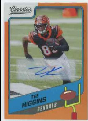 Tee Higgins [Premium Edition Significant Signature Orange] #30