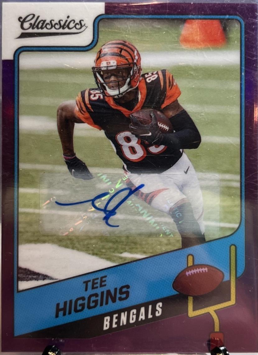 Tee Higgins [Premium Edition Significant Signature Purple] #30