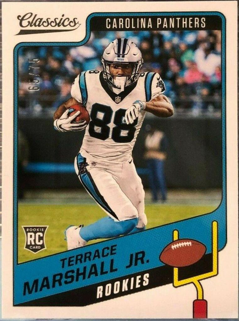 Terrace Marshall Jr. [Blue Back] #168