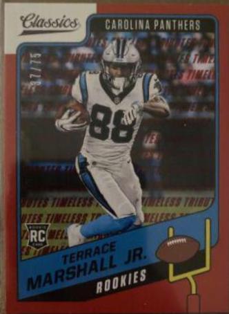 Terrace Marshall Jr. [Timeless Tributes Red] #168