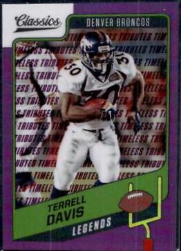 Terrell Davis [Premium Edition Timeless Tributes Purple] #129