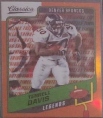 Terrell Davis [Timeless Tributes Orange] #129