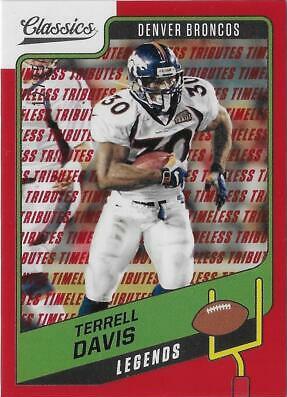 Terrell Davis [Timeless Tributes Red] #129