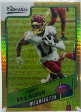 Terry McLaurin [H2 Premium Edition Timeless Tributes Gold] #60
