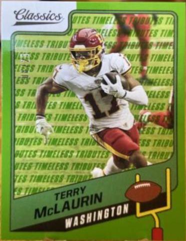 Terry McLaurin [H2 Premium Edition Timeless Tributes Green] #60
