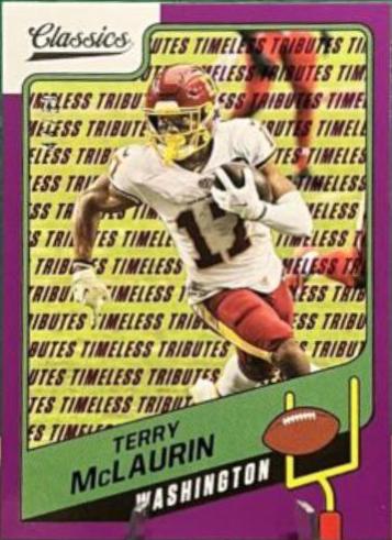 Terry McLaurin [H2 Premium Edition Timeless Tributes Purple] #60