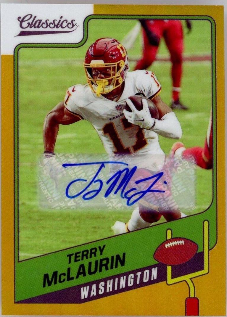 Terry McLaurin [Premium Edition Significant Signature Gold] #60