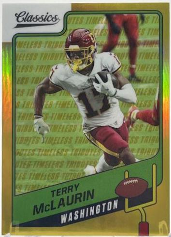 Terry McLaurin [Premium Edition Timeless Tributes Gold] #60