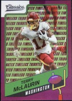 Terry McLaurin [Premium Edition Timeless Tributes Purple] #60