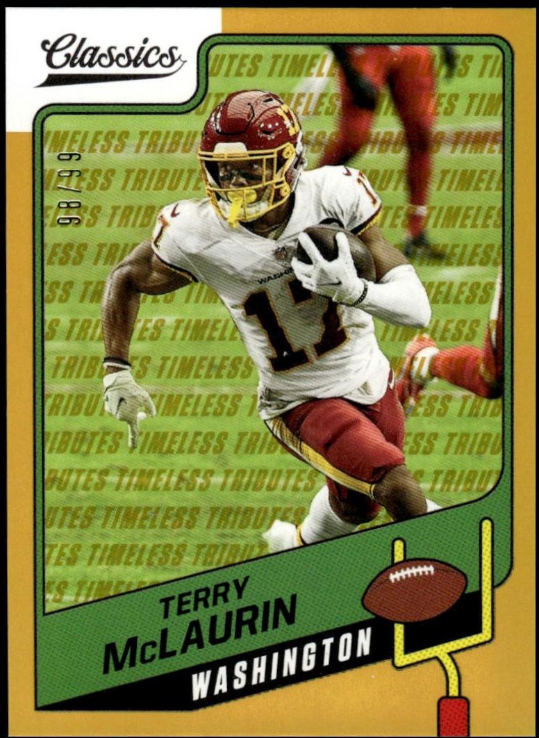 Terry McLaurin [Timeless Tributes Gold] #60