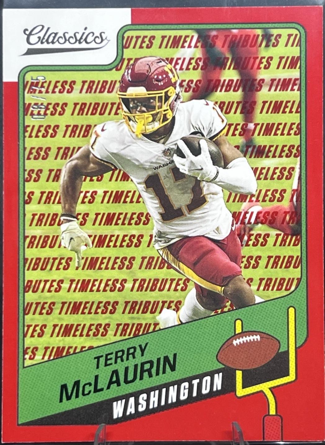 Terry McLaurin [Timeless Tributes Red] #60