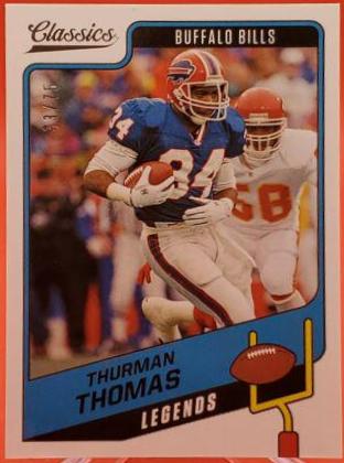 Thurman Thomas [Blue Back] #122