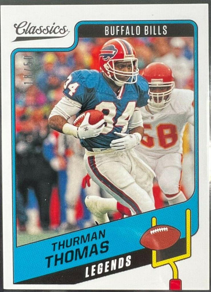 Thurman Thomas [Green Back] #122