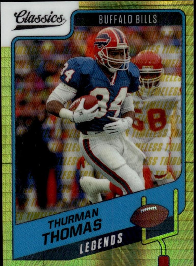Thurman Thomas [H2 Premium Edition Timeless Tributes Gold] #122
