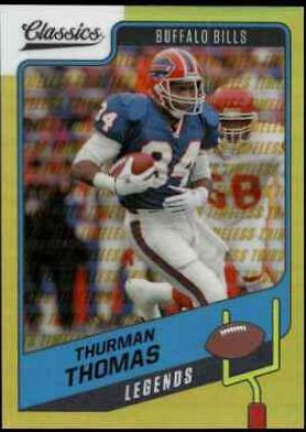 Thurman Thomas [Premium Edition Timeless Tributes Gold] #122