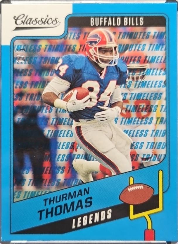 Thurman Thomas [Timeless Tributes Blue] #122