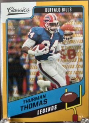Thurman Thomas [Timeless Tributes Gold] #122