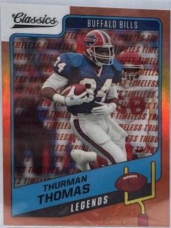 Thurman Thomas [Timeless Tributes Orange] #122