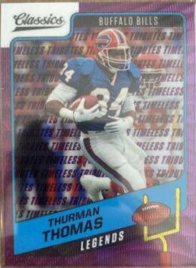 Thurman Thomas [Timeless Tributes Purple] #122