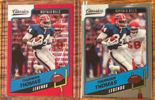 Thurman Thomas [Timeless Tributes Red] #122
