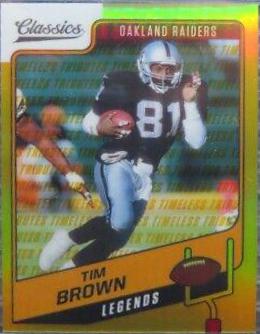 Tim Brown [Premium Edition Timeless Tributes Gold] #110