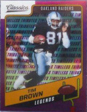 Tim Brown [Premium Edition Timeless Tributes Purple] #110