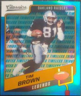 Tim Brown [Timeless Tributes Blue] #110