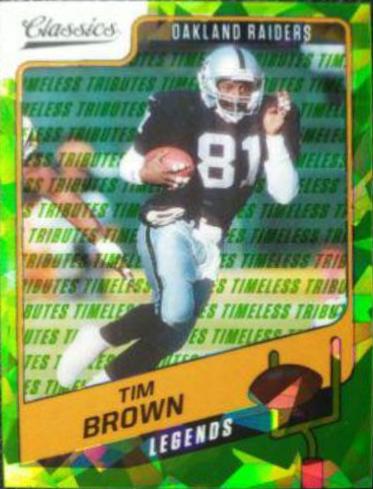 Tim Brown [Timeless Tributes Green] #110