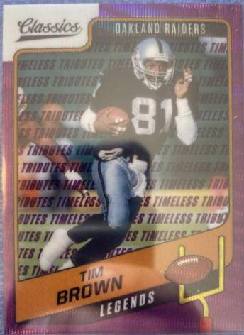 Tim Brown [Timeless Tributes Purple] #110