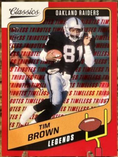 Tim Brown [Timeless Tributes Red] #110