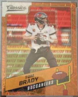 Tom Brady [H2 Premium Edition Timeless Tributes Orange] #22