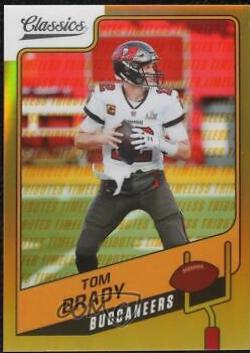 Tom Brady [Premium Edition Timeless Tributes Gold] #22