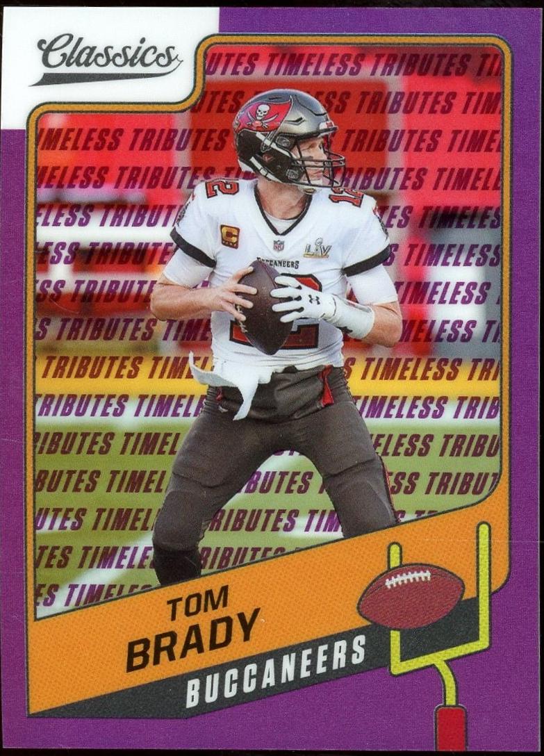 Tom Brady [Premium Edition Timeless Tributes Purple] #22