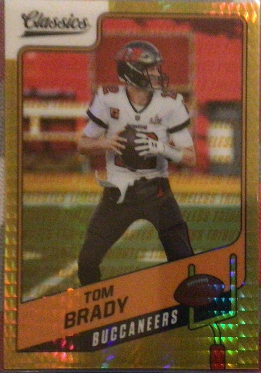 Tom Brady [Timeless Tributes Gold] #22