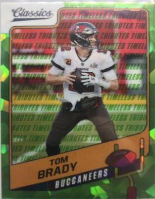 Tom Brady [Timeless Tributes Green] #22